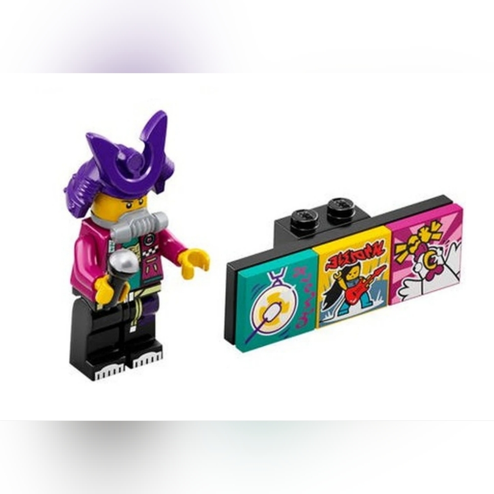 Lego Vidiyo 43101 Samurapper Minifigure NWT Building Toy Set Series 1 Bandmates